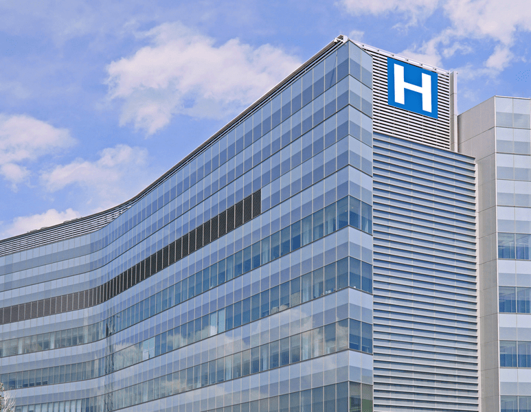 Hospital building
